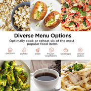 BLACK+DECKER Countertop Microwave Oven, 0.9 Cu Ft, 900W, 6 Auto Menus, 10 Power Levels, Child Lock, Memory Function, Digital Panel, Stainless Steel, EM9P022DY