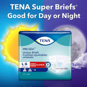 TENA ProSkin Unisex Incontinence Adult Diapers, Super Absorbency, Extra Large, 12 Count, 68011