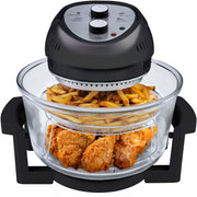 Big Boss e63xdglkvv 1300-Watt Oil-less Air Fryer, 16-Quart - Black