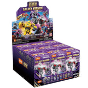 Blokees Transformers Galaxy Version 07 One Wave 2 Action Figures Set of 9, 4-Inch Poseable Collectible Model Kits, Multicolor, 71107