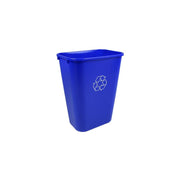 Busch Systems Waste Basket Indoor Bin 41 Quart Royal Blue