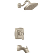 BRUSHED NICKEL M-CORE 4 PORT TUB/SHOWER