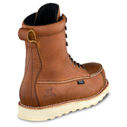 Irish Setter Wingshooter ST 8in Waterproof Non-Metallic Safety Toe Work Boot, Amber, 11 D 83832