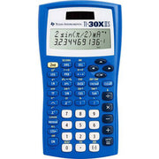 Texas Instruments (30XIIS/TBL/1L1/BA), Two-Line Scientific Calculator, Blue