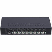 StarTech 8-Port DisplayPort 1.2 KVM Switch, 4K 60Hz, USB 2.0 Hub, Push-Button and Hotkey Switching, 1U Rack Mount Kit, R8AD122-KVM-SWITCH