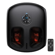 Anqdy Foot Massager with Heat, Shiatsu Deep Tissue Massage, 4 Modes, 5 Intensity Levels, Black