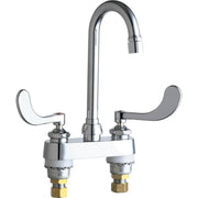 California Energy Commission Registered Lead Law Compliant 2 Handle Three Hole Lavatory Faucet Chrome 0.5 Gallons Per Minute