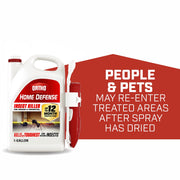 Ortho Home Defense Insecticide Spray with Comfort Wand, Broad Spectrum Indoor and Perimeter Protection, 1 Gal