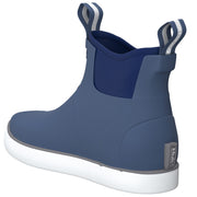 HUK Rogue Wave Deck Boots, Waterproof Neoprene and Rubber Upper, GRIP-X Outsole, 8MM Molded EVA Footbed, Commercial Grade Pull-Straps, Sargasso Sea Blue, 8