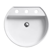 KOHLER Chord Wading Pool Vitreous China Vessel Sink in White-K-2331-8-0