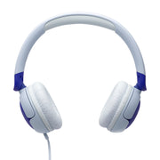 JBL Junior 320 Wired Kids On-Ear Headphones with Built-In Microphone, Safe Sound Under 85dB, Foldable Design, Purple