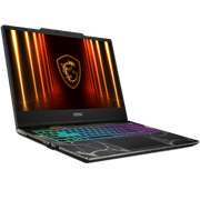 MSI Cyborg 15.6 in Gaming Laptop, Intel Core 7 240H, NVIDIA GeForce RTX 5070, 16GB DDR5 RAM, 1TB NVMe SSD, 144Hz FHD IPS Display, Translucent Black