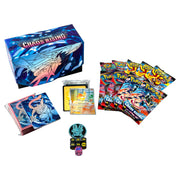 Pokmon Chaos Rising Elite Trainer Box Mega Evolution Expansion with 9 Booster Packs Full-Art Fennekin Promo Card 65 Card Sleeves Energy Cards Dice Collector's Box