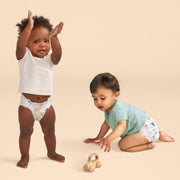 The Honest Company Clean Conscious Disposable Diapers, Size 3, 62 Count, Hypoallergenic, Fragrance-Free, Plant-Based Materials, Leak Protection, Space Travel + It's a Pawty Prints
