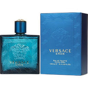 Versace 372595 Eros Eau de Parfum, Cologne for Men, 3.4 Oz