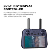 Vivitar SKYFLOW GPS Foldable 4K UHD Camera Drone for Adults with Live Video Feed, 5