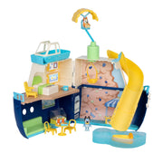Bluey Cruise Ship Playset, Features 5 Play Areas, 15+ Accessories, Sticker Sheet, & Exclusive Bluey & Bingo Figures