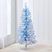 Best Choice Products 4ft Prelit Colored Christmas Tree, Battery-Powered LED Lights, Eight Lighting Modes, Lavender