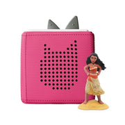 tonies 10003070 Disney Toniebox Audio Player Starter Set with Moana, Pink