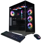 CyberPowerPC Gamer Supreme Gaming Desktop, AMD Ryzen 7 9800X3D, NVIDIA GeForce RTX 5070 Ti 16GB, 32GB DDR5 6000MHz, 2TB PCIe 4.0 NVMe SSD, Black