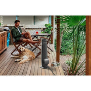 Lasko YF202 42'' Outdoor Living Tower Fan, Silver
