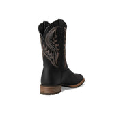 Ariat Hybrid Rancher Men's Western Boots, Wide Square Toe, Jasper Black, Size 11.5, 10061277