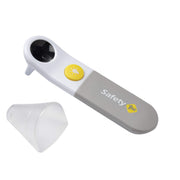 Safety 1st Ear Otoscope, Gentle Tip, Soft LED Light, Scratch-Resistant Lens, Washable Reusable Tip, Gray, IH481