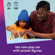 LEGO Friends Animal Vet Clinic Building Toy, 141 Pieces, Multicolor, Ages 4+, 6585604