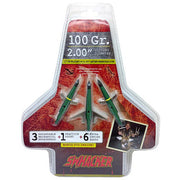 Swhacker SWH00207 Set of 3-100 Grain 2 Inch Cut Broadheads