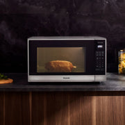 Panasonic NN-SN95HS 2.2-cu. ft. 1250W Countertop Microwave with Inverter Technology, Stainless Steel