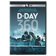 PBS D-Day 360 WWII Military History Documentary DVD, Widescreen Color, NTSC Region 1, 60 Minutes, 28937414