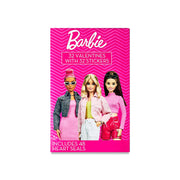 Barbie 32 Count Valentine Exchange Cards With Stickers - Multi-Color Paper