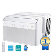 Midea MAW08W1QWT-T  8,000 BTU U-Shaped Window Air Conditioner with Smart Inverter, Updated