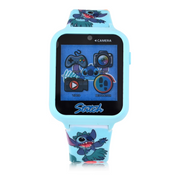 Disney LAS4092NVWM Lilo & Stitch iTime Unisex Touchscreen Children's Smart Watch with Silicone Strap and Blue Case 42MM