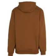 Carhartt Script Graphic Hoodie, Long Sleeve, Brown, XL