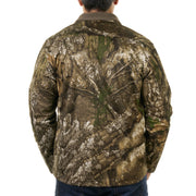 Realtree APX Men's Chill Cutter Softshell Hunting Jacket, Windproof, Integrated M