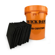 Quick Dam Grab & Go Bucket Flood Control Kit - 5' 10-Pack