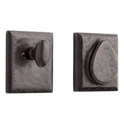 Signature Hardware EH-415-DB Square Single Cylinder Dead Bolt Set - Bronze - Dark Bronze