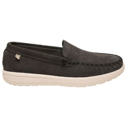 Minnetonka Discover Classic Moccasins for Men - Charcoal - 10M