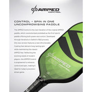 Selkirk Sport Amped Control Invikta Midweight Pickleball Paddle, FiberFlex+ Face, X5 Polypropylene Honeycomb Core, Blue, 16.5 in, 8 oz, 6107_AMPCNTRL-Invikta-MW-BL