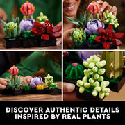 LEGO 6385788 Succulents Plant Decor Building Set for Adults