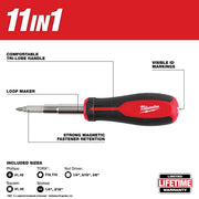 Milwaukee 48-22-2914 11-in-1 Magnetic Multi-Bit Screwdriver