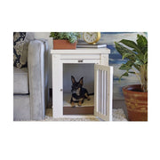 New Age Pet EHHC404M ECOFLEX Dog Crate End Table, White, Small, 30