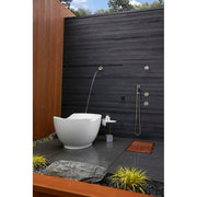 Kohler MasterShower 72 in Metal Shower Hose, Vibrant Brushed Moderne Brass, Extra-Long Flexible Design, Swivel Base, 8593-2MB