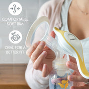 Medela 101041149 Harmony Manual Breast Pump with PersonalFit Flex Breast Shield