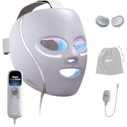 Shark FW312PL CryoGlow LED Face Mask with Under-Eye Cooling, Lilac Chill