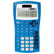 Texas Instruments (30XIIS/TBL/1L1/BA), Two-Line Scientific Calculator, Blue