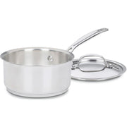Cuisinart 719-16 Chef's Classic Stainless Saucepan with Cover, 1 1/2 Quart