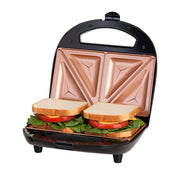 Gotham Steel 6007257 Dual Electric Sandwich Maker and Panini Grill with Ultra Nonstick Copper Surface