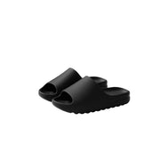 CassandraHayley Cloud Comfort EVA Sandals, Lightweight Non-Slip Waterproof House Slippers and Beach Shoes, Unisex Black Slides